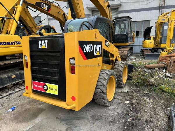 Cat 246 Skid Steer Loader Compact High-Capacity & Versatile For Construction