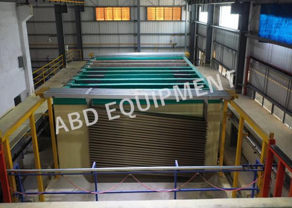 Equipamento de ABD Horizontal Anodizing Production Line para os perfis de alumínio
