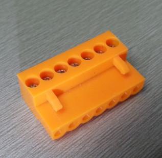 RD  M500V 5.0mm pitch 2-24p orange color plug in terminal block