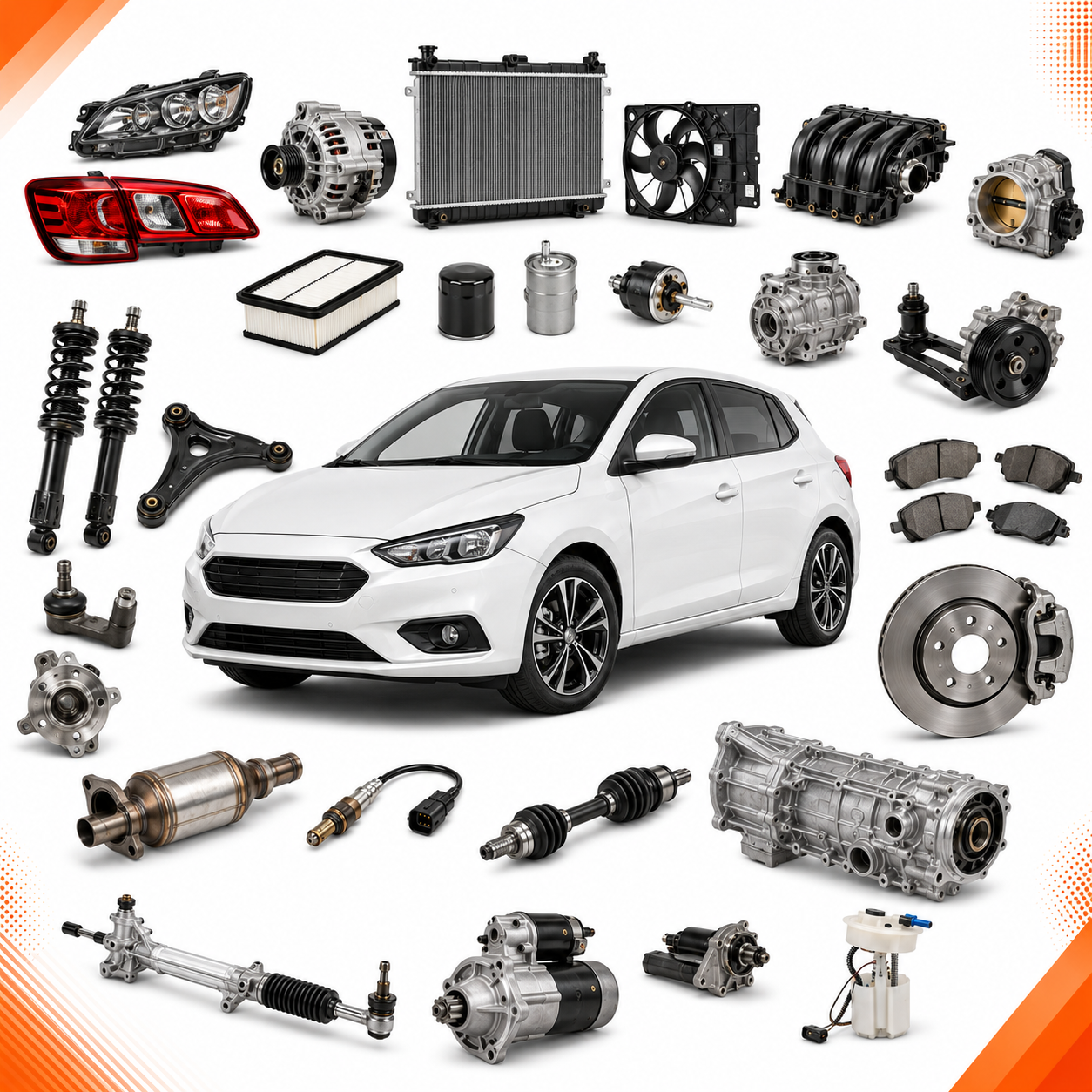 Aluminum Alloy SS Auto Transmission System Exhaust Oxygen Sensor MHK100728 Lambda Sensor