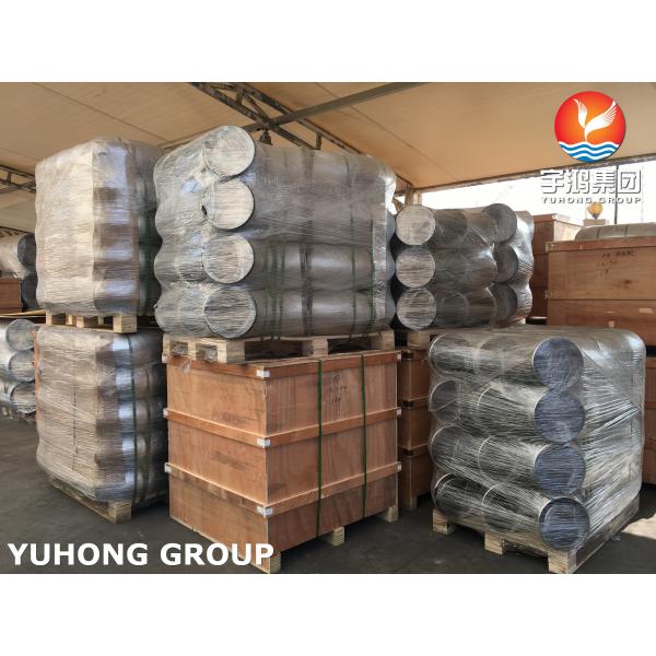 ASTM A815 UNS S31803 Дуплекс 2205 90° LR Локоть ASME B16.9 Фитинги для труб с задней сваркой