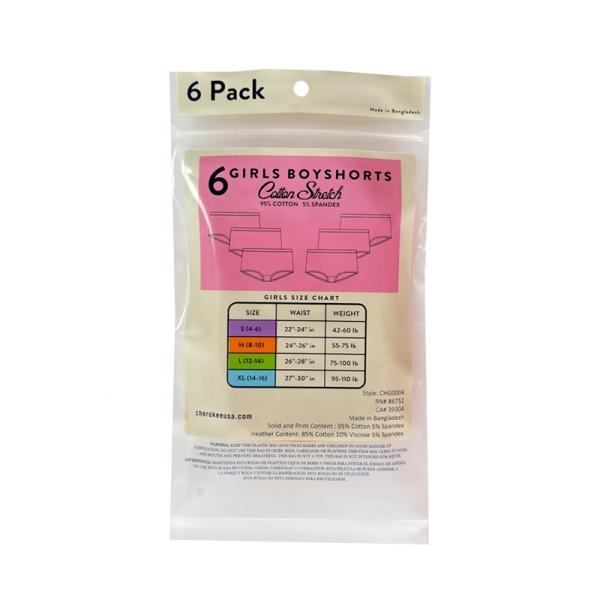 Закрытие цилиндром Печатный полиэтиленовый пакет Стоять вверх Пакет Пластиковые носки Пакет упаковки влагозащищенный