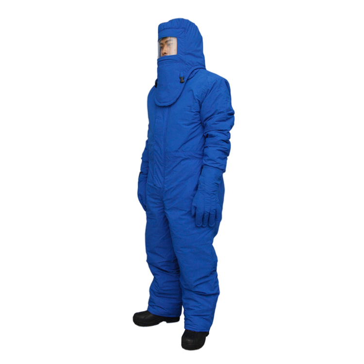Water Resistant Protective Safety Clothing Full Body Cryogenic Suit Anti Cold