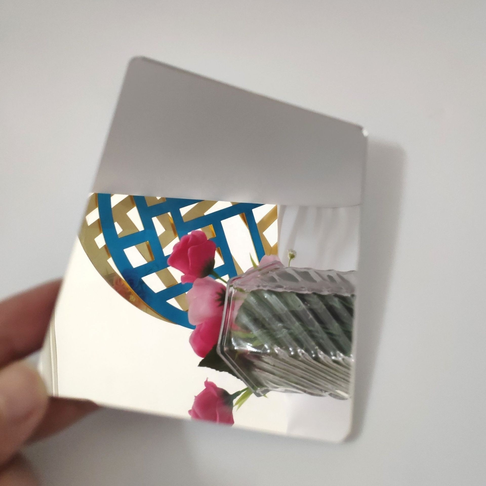 DIY Flexible PC Mirror Sheet - Shatterproof, Eco-Friendly & Portable, Perfect for Toys, Science Projects & Custom Crafts
