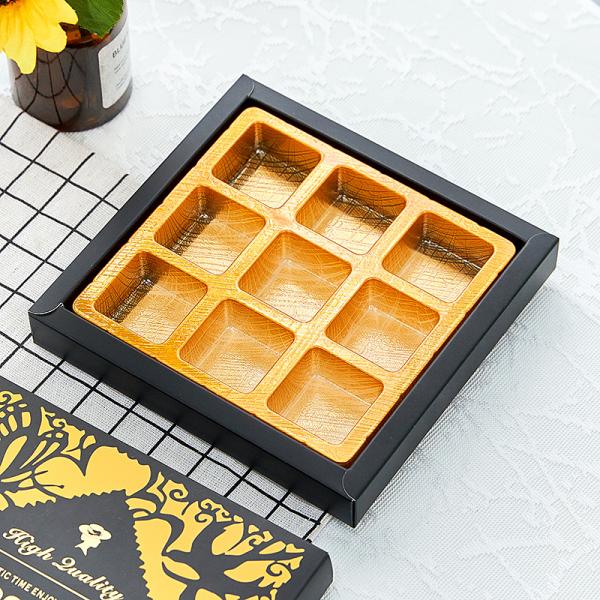 Настроенный логотип 9 Бары Кормовые подарочные коробки для шоколадной конфеты Лучшая бумажная упаковка