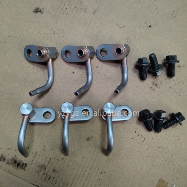 6D125 Oil Nozzle 6151-22-1810 6D125 Oil Nozzle Screw 6151-21-1740 Kit for Komatsu PC400-6 Parts