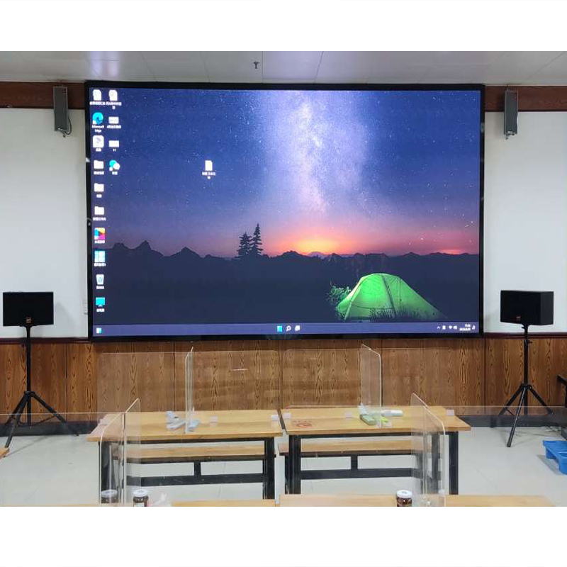 P1.25 Indoor LED display screen, Cob fixed installation, small spacing high-definition high brightness high refresh display screen, wide color gamut high contrast exhibition hall display screen