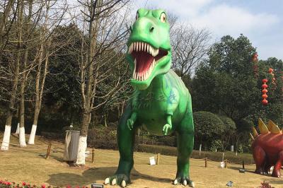 Dos produtos feitos sob encomenda da fibra de vidro da combinação da família do parque de diversões dinossauros feitos à mão