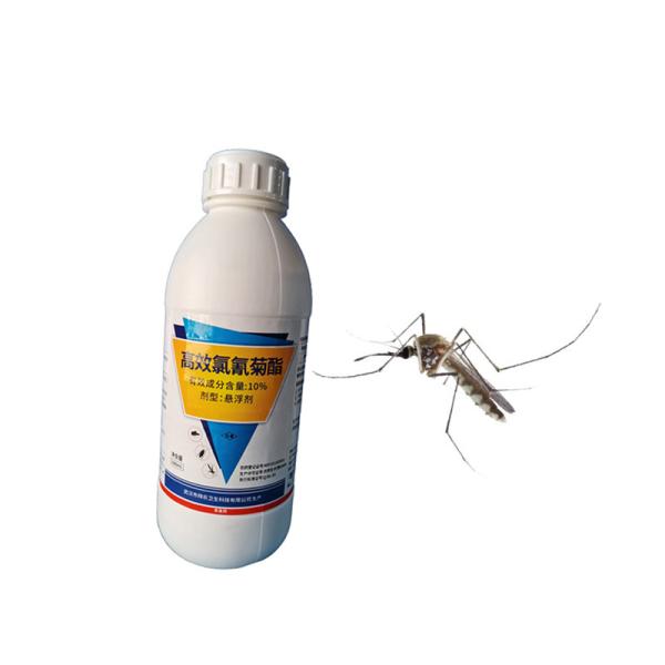 10% Beta Cypermethrin SC Anfíbio doméstico Insecticida Interiores Mosquito mosquito Pestes da cidade
