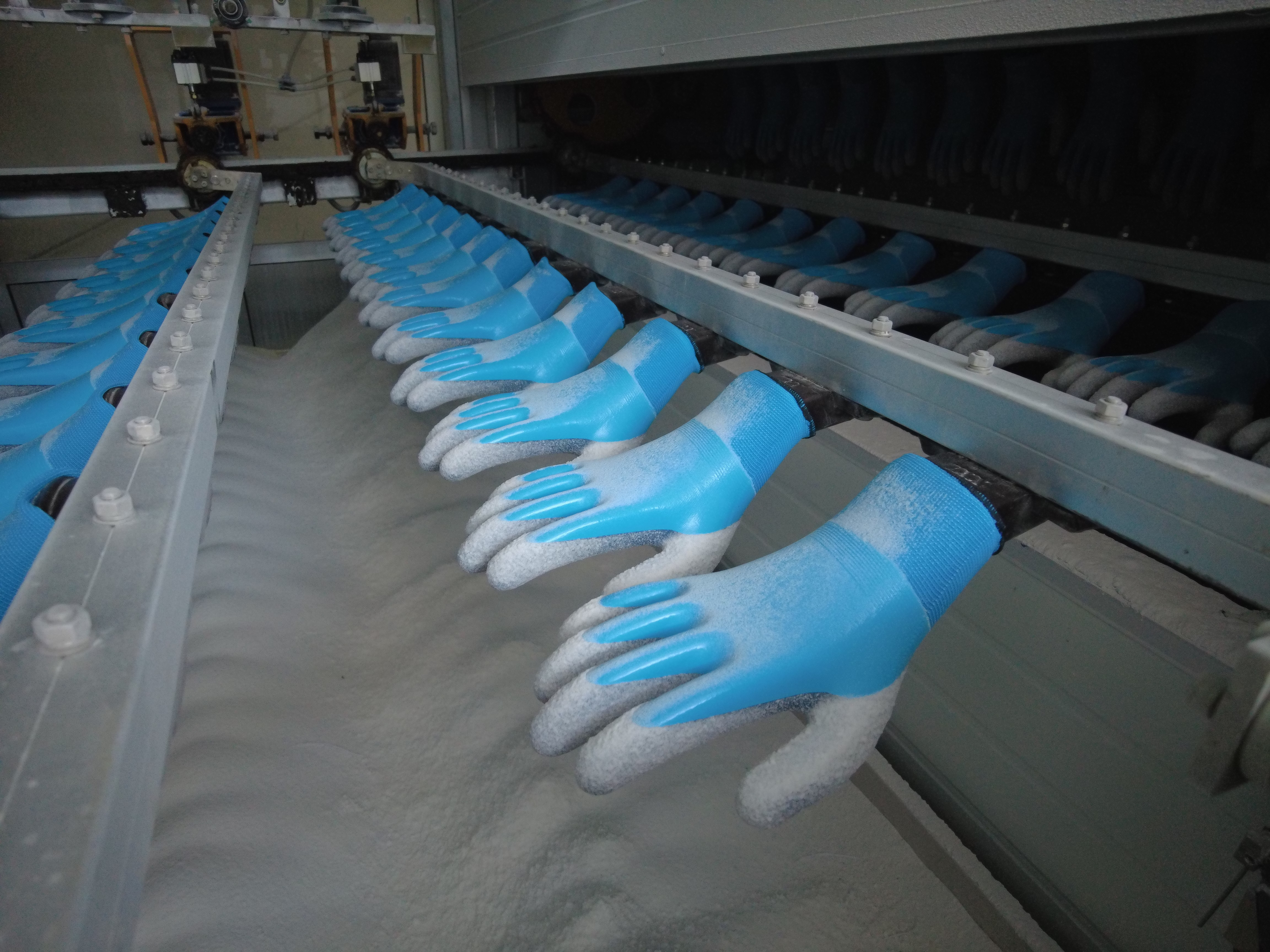 Customized Latex Glove Manufacturing Machine Double Coating System