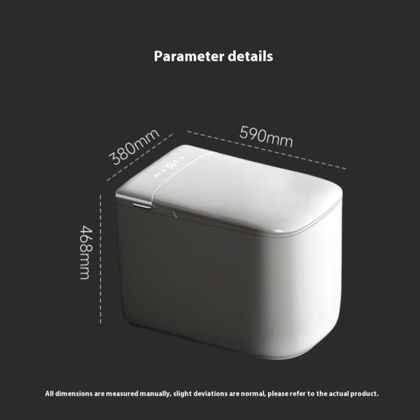 Allwell salle de bains intelligente siège de toilette intelligent design en céramique salle de bains intelligente WC automatique