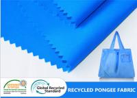 O Pongee de 100% 65GSM 75D reciclou a tela do ANIMAL DE ESTIMAÇÃO para o saco de compras do descanso