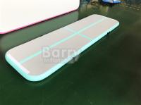 Les tapis croulants gonflables à la maison de gymnastique de voie d'air/ont adapté la voie aux besoins du client croulante d'air de sport de PVC