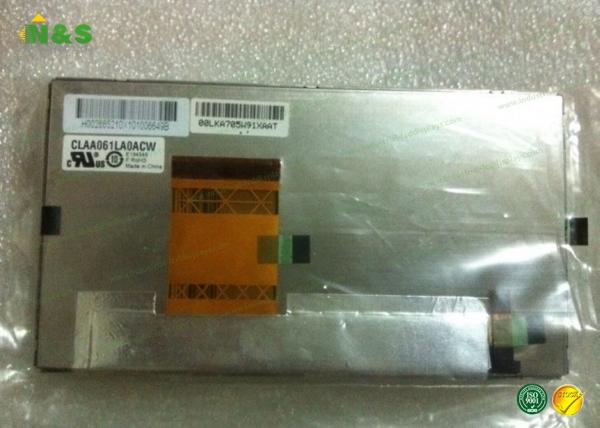 6.1 inch  110g (Typ.)  Weight  CLAA061LA0BCW  Antiglare, Hard coating (3H)  Surface   60Hz  Frequency