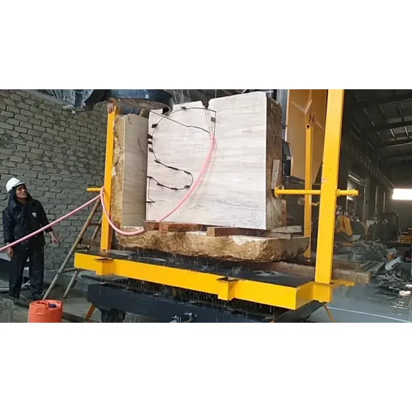 11kw CNC Diamond Wire Saw Profile Router Stone Profiling Machine Cutting Granite