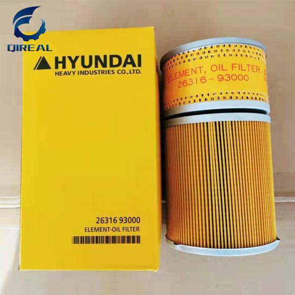 R210-5 R215-7 Excavator Hyundai Oil Filter 26316-93000