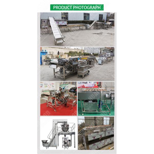 Customized Potato Processing Machine Fryed Crisp Potato Finger Chips Production Line