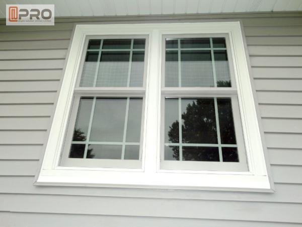 Dobro americano Hung Window do estilo/malha de aço inoxidável da segurança de Windows faixa de alumínio da ventilação