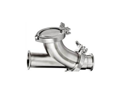 Y - Ball  2 Inch SS Check Valve  Two Piece Hygienic Check Valve For Pharmaceutical Industry