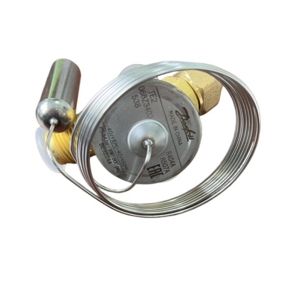 Danfoss TE2 Thermostatic Expansion Valve for R404A / R507A Refrigerants with Precise Control and Compressor Protection