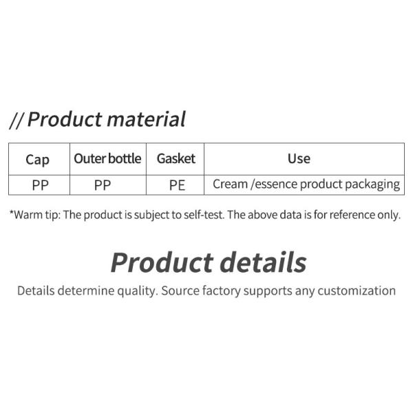 Material de PP 2024 Jarrón de crema facial de colores 5G/10G/20G/30G/50G Botella de crema cosmética para cuidado de la piel personalizado