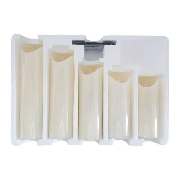 Wholesale Candles Battery Operated Candles Real Wax Pillar LED Candles with 10-Key Remote and Cycling 24 Hours Timer (Ivory 4 5 6 7 8 9)