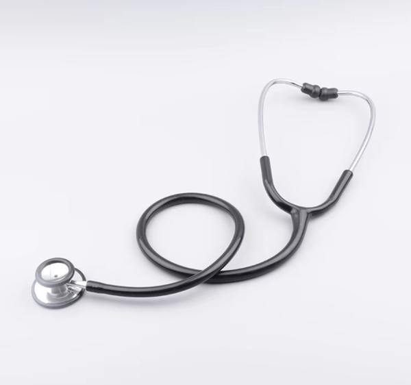 Medical Emergency Rescue Equipment MDF Titanium Stethoscope With PVC Tube
