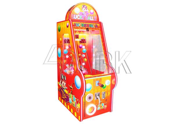 Fashion Design Redemption Game Machine Lucky Ball 12 Months Warranty