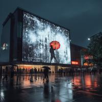 Safety P4 Outdoor Waterproof LED Display Water Repellent Long Lifespan