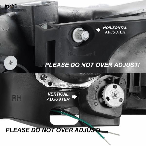 Водонепроницаемые черные светодиодные трубные проекторные фары