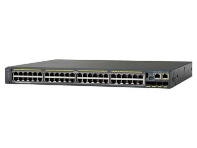 17.5 Inch Width Cisco Catalyst 2960 Switch Network Switch Stack Port WS-C2960S-48FPS-L