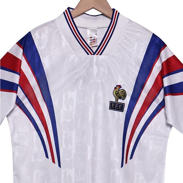 France 1996 Retro Away Fan Edition Football Jersey Pays Tribute to European Cup Legends
