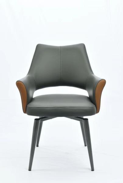 Dinning Furniture Luxury Nordic Design Metal Leg Modern PU Leather Dining Chairs For Dining Room Restaurant