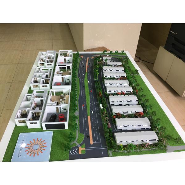 architectural scale model,building model of residential house