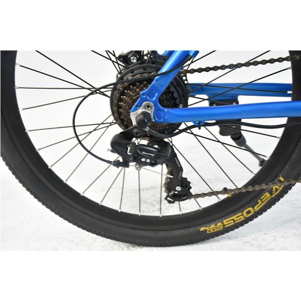 500w Electric Pedal Assist Mountain Bike 6geared With 10400mAh Battery