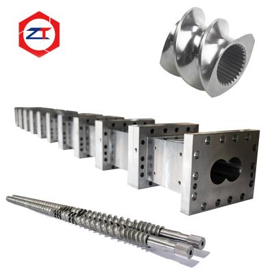 Precision Twin Screw Extruder Barrel for Filled Thermoplastics
