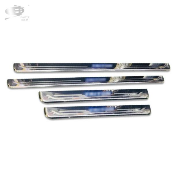 Stainless Steel Door Scuff Plate For Mitsubishi Triton L200 Double Cab 4doors 2019-On