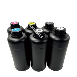 Tinta UV Dtf Tintas 100ml 500ml 1000ml Botão de cor PARA Xp600/I1600/I3200head