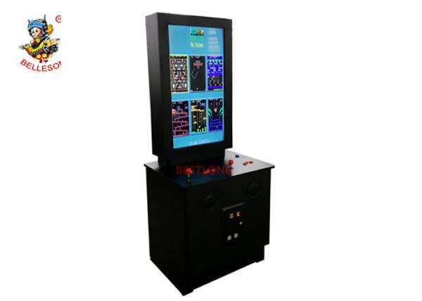 40 Inch Big LED Screen Black Upright Arcade With  Coin Operated  Support DIY Sticker