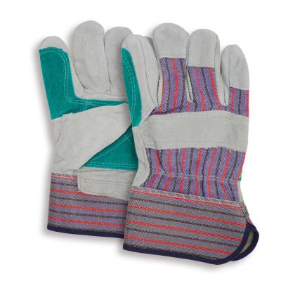 Fleece Lining Thermal Leather Work Gloves Anti Slip Heat Resistant Leather Work Gloves