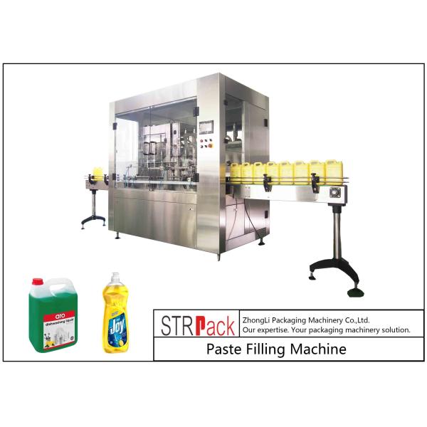 Máquina de llenado de pasta de 8 cabezas
