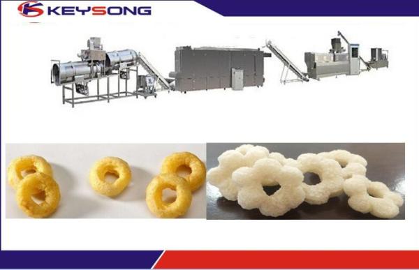 Wheat Rice Corn Snacks Making Machine High Capacity 200 - 240kg / H Steady Performance