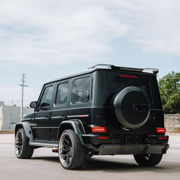 G500 G63 Mercedes Sprinter Body Kit VOS Style Diy Front Lip Spoiler Wheel Arch