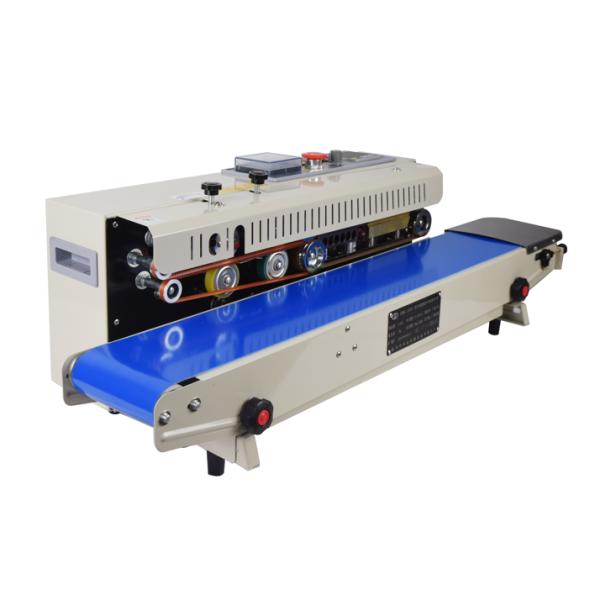 FRD-1000 Ink Printing Horizontal Band Sealing Machine with Packaging Type Case 26 kg