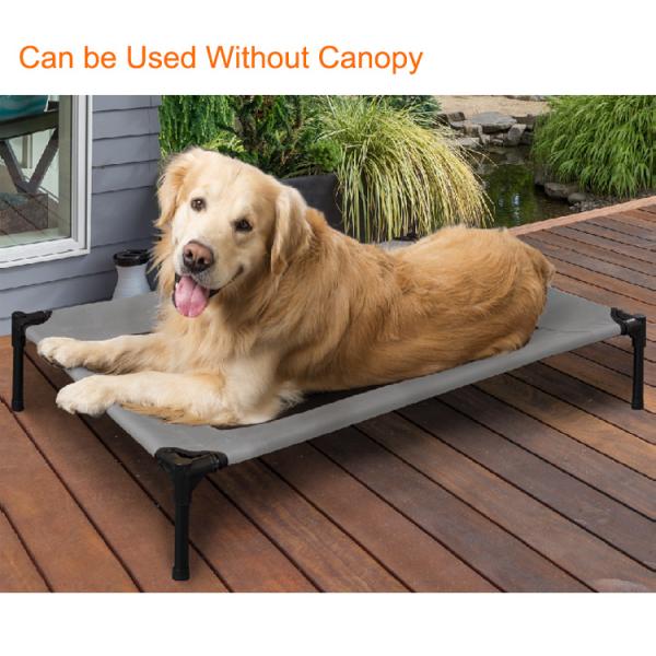 располагаться лагерем кровати собаки перемещения SGS кровати собаки сени 24in охлаждая повышенный