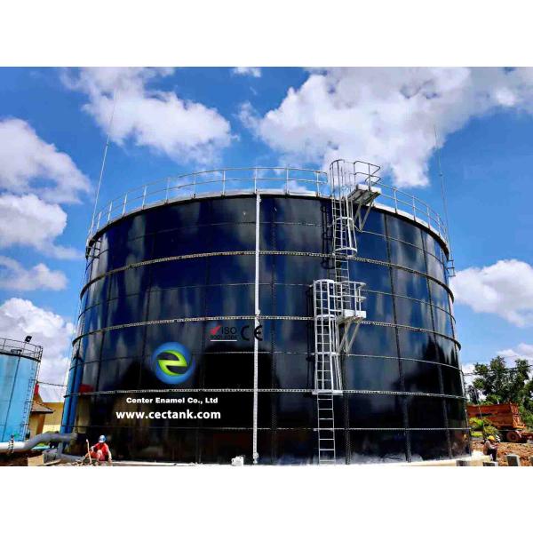 Застёгнутый стальной анаэробный переваривающий бак для получения биогаза твердость 6,0 Моха