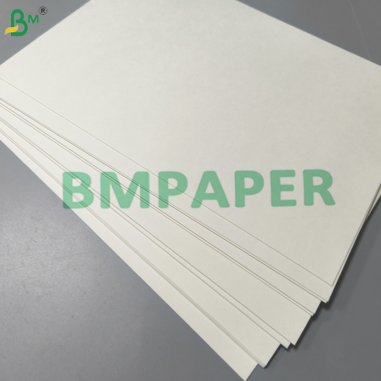 PE Lined White Paper Stock for Paper Soup / Hot Food Cups 170 - 230g + 15g