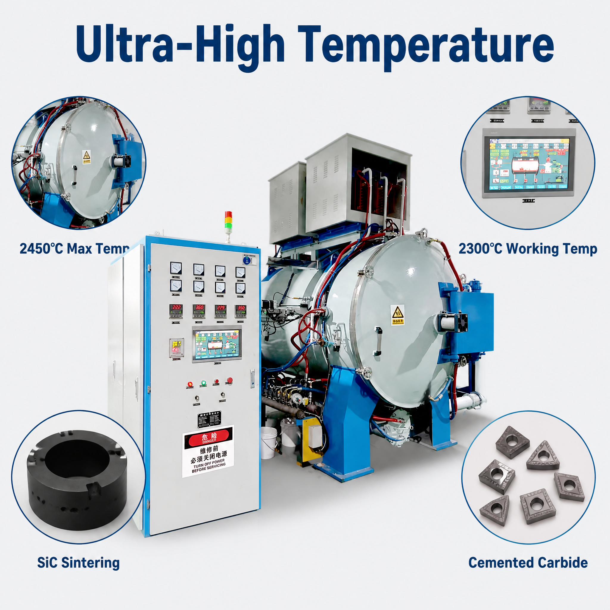 High Precision Sintering Furnace Designed to Optimize Thermal Cycles and Improve