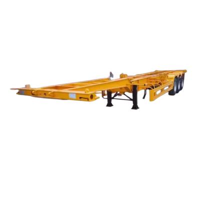 40 Feet shipping container Skeleton Semi Trailer Fuwa Axle container chassis truck Semi trailer