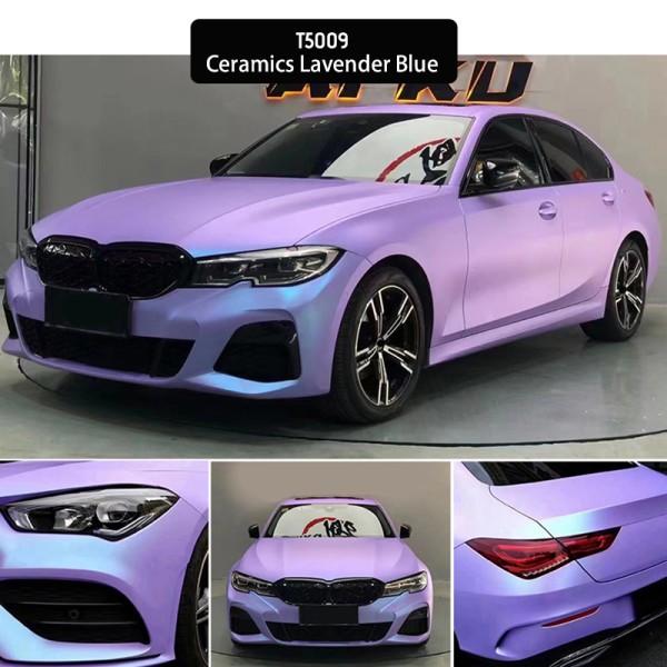 Glossy Ghost Midnight Car Wrap Reflective Vinyl Blue Race Car Stickers Car Vinyl Stickers Blue Chameleon Tint